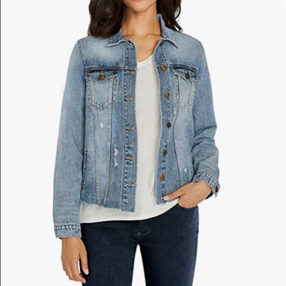 Buffalo Distressed Denim Jacket